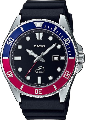 Casio men black - black, blue