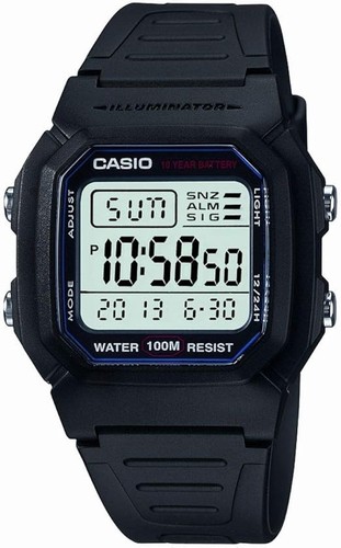 Casio 800h 1aves digital - casio, w-800h-1aves