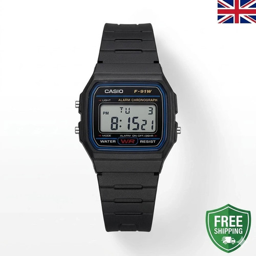 Casio 91w 1yer - casio, f-91w-1yer