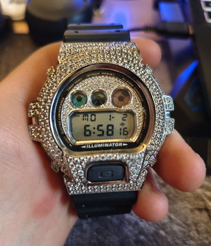 Casio shock 6900 iced - casio, out