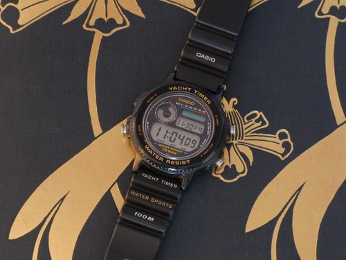Rare vintage casio yacht timer - yacht,