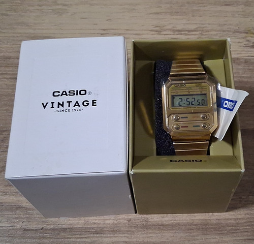 Casio vintage a100weg 9aef - casio, a100weg-9aef