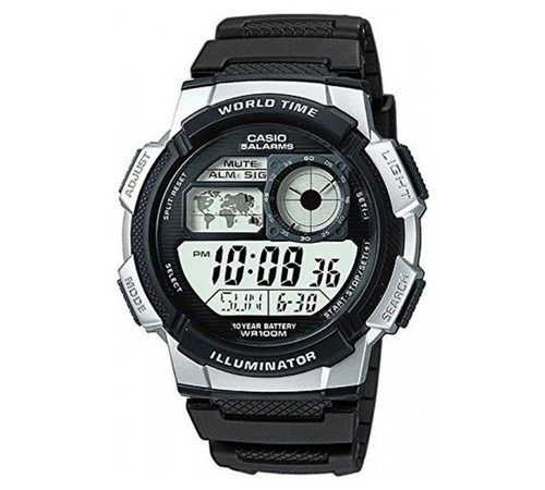 Casio 1000w 1a2vef silver - casio, ae-1000w-1a2vef